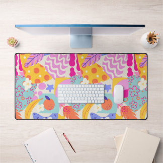Vibrant Maxi Patchwork Desk Mat