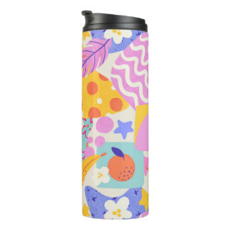 Vibrant Maxi Patchwork Thermal Tumbler