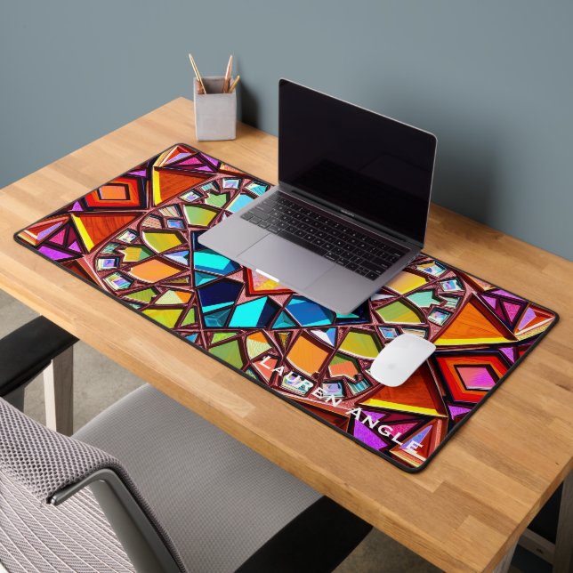 Vibrant Maximalist Mirror Pattern (Bureau 2)