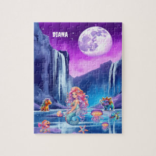 VIBRANT MERMAID, DINOSAUR, SEA CREATURES PUZZLE