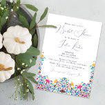 Vibrant Mexican Fiesta Rainbow Bridal Shower Invitation<br><div class="desc">Beautiful Invitation to celebrate Special occasions and festivals comes with digital and E-invitation as per your request. We would love to replicate our designs to make multiple products like rsvp cards, labels envelopes, and more. Customization is available for ready to print on request at info@shamaurcreatif@gmail.com Look Forward to hearing from...</div>