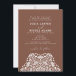 Vibrant Mexican Fiesta Rainbow Mandala Wedding Invitation<br><div class="desc">Beautiful invitations and stationery for special occasions and festivals are available in both physical and digital formats. We can extend any design into matching items such as RSVP cards,  labels,  envelopes,  and more. Customization is available upon request. Looking forward to hearing from you!</div>