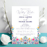 Vibrant Mexican Fiesta Rainbow Wedding Reception Invitation<br><div class="desc">Beautiful Invitation to celebrate Special occasions and festivals comes with digital and E-invitation as per your request. We would love to replicate our designs to make multiple products like rsvp cards, labels envelopes, and more. Customization is available for ready to print on request at info@shamaurcreatif@gmail.com Look Forward to hearing from...</div>