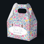 Vibrant Mexican Fiesta Style Rainbow Wedding Favor Box<br><div class="desc">Beautiful Invitation to celebrate Special occasions and festivals comes with digital and E-invitation as per your request. We would love to replicate our designs to make multiple products like rsvp cards, labels envelopes, and more. Customization is available for ready to print on request at info@shamaurcreatif@gmail.com. Look Forward to hearing from...</div>