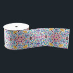 Vibrant Mexican Fiesta Style Rainbow Wedding Grosgrain Ribbon<br><div class="desc">Beautiful Invitation to celebrate Special occasions and festivals comes with digital and E-invitation as per your request. We would love to replicate our designs to make multiple products like rsvp cards, labels envelopes, and more. Customization is available for ready to print on request at info@shamaurcreatif@gmail.com Look Forward to hearing from...</div>