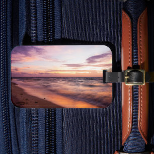 Vibrant Mexican Sunrise Luggage Tag