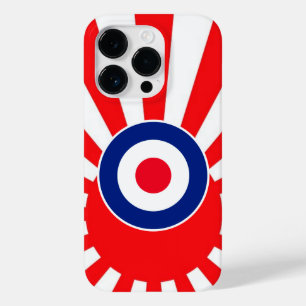 Vibrant MOD Target on Burst Japan Case-Mate iPhone 14 Pro Case