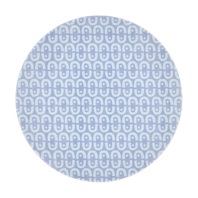 Vibrant Modern Pattern with Bold Colour Shapes Cutting Board (Front)