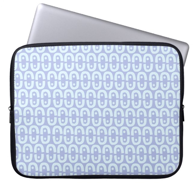 Vibrant Modern Pattern with Bold Colour Shapes Laptop Sleeve (Front)