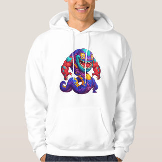Vibrant Monster Burst Hoodie