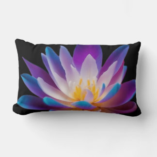 Vibrant Multi-Colored Flower Design – Throw Pillow