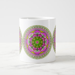 Vibrant Multicolor Jumbo Art Cup