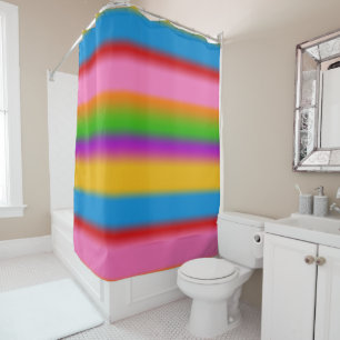 Vibrant Multicolour Rainbow Gradient Stripes