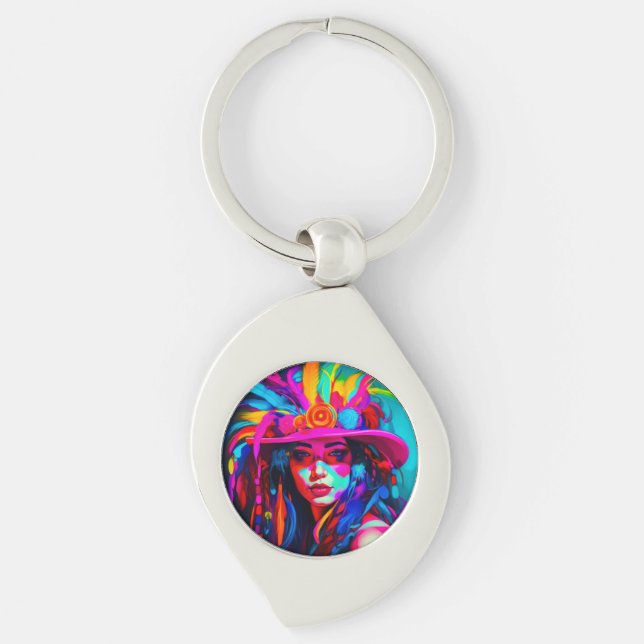 Vibrant Muse Keychain (Front)