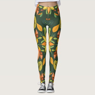 Vibrant Natural Elements Leggings