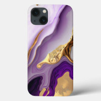 Vibrant Nature-Inspired Liquid Ink Fusion