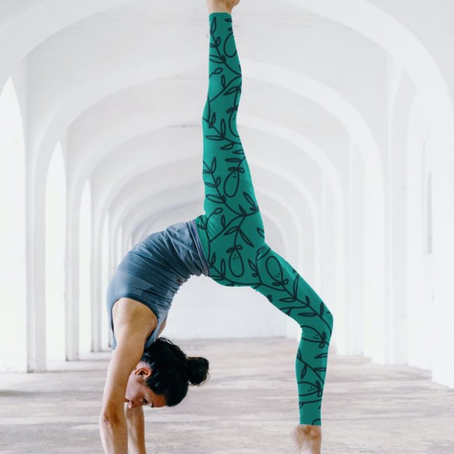 Vibrant Ocean Patterns Leggings Design (Creator Uploaded)