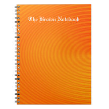 Vibrant Orange Circular Abstract