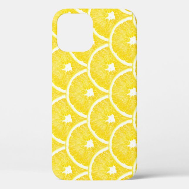 Vibrant Orange Pulp Background Pattern Case-Mate iPhone Case (Back)