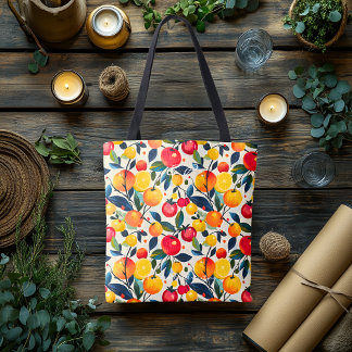 Vibrant Orchard Harvest Wellness Sac fourre-tout