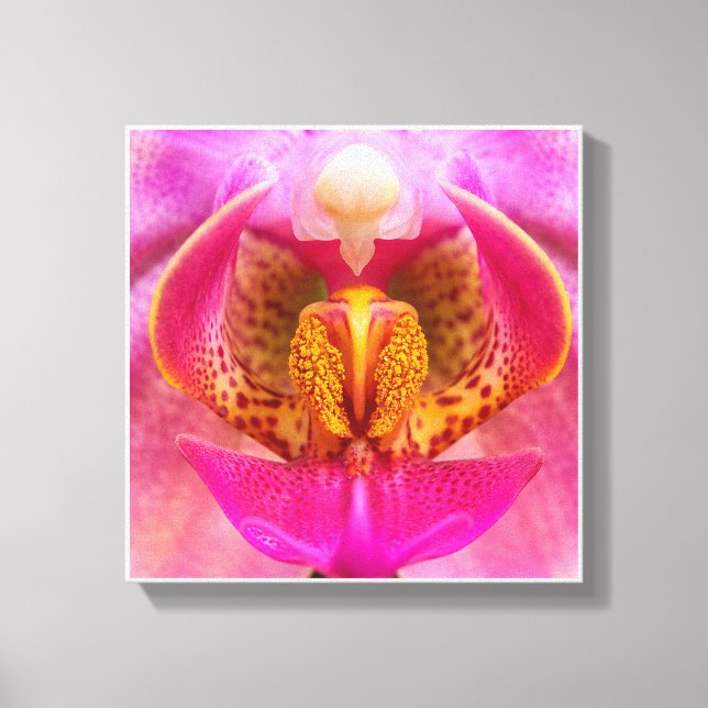 Vibrant Orchid Canvas Print (Front)