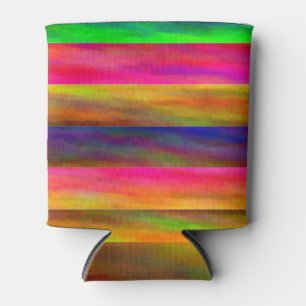 vibrant pattern can cooler