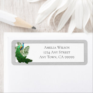 Vibrant Peacock   Grey Label