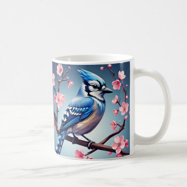 " VIBRANT PERCH  "  COFFEE MUG (Right)