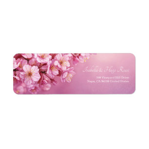 Vibrant Pink Blossom Textured Rose Botanical