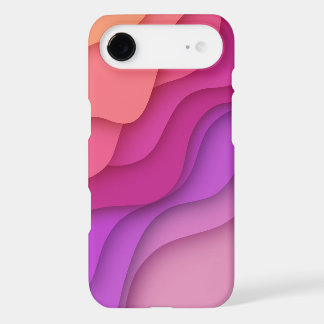 Vibrant Pink & Purple Abstract Wave 