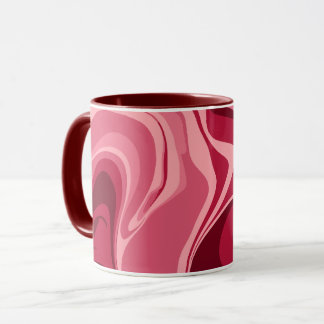 Vibrant Pink Swirls of Passion Mug