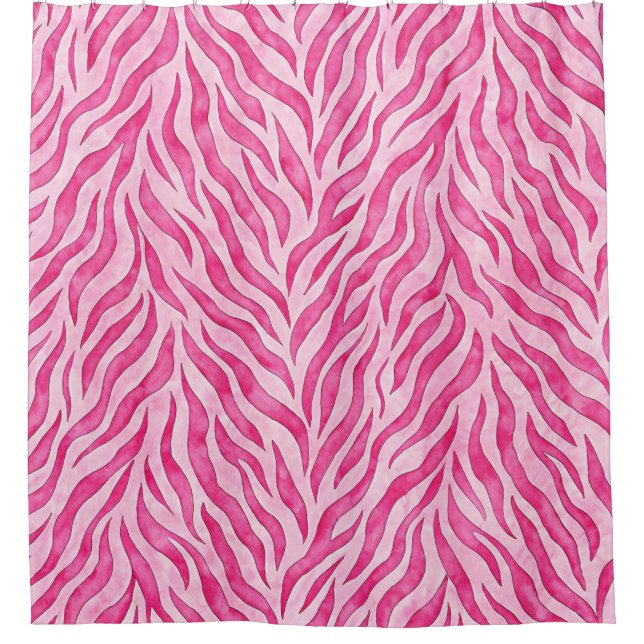 Vibrant Pink Zebra Print (Front)
