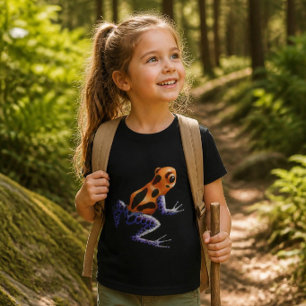 Vibrant Poison Dart Frog Herpetologist Animal T-Shirt
