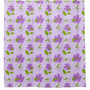 Vibrant Purple and White Flowers