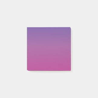 Vibrant Purple to Pink Gradient Post-it Notes