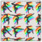 VIBRANT RAINBOW GYMNASTICS FABRIC