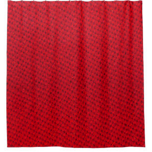 Vibrant Red Fabric Texture