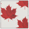 Vibrant Red Maple Leaf Design
