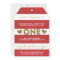 Vibrant Red Stripes First Birthday Party