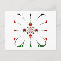 Vibrant Republic of Kenya Shield Flag Kaleidoscope