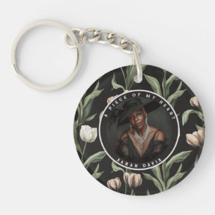 Vibrant Retirement Gifts Tulip Keychain