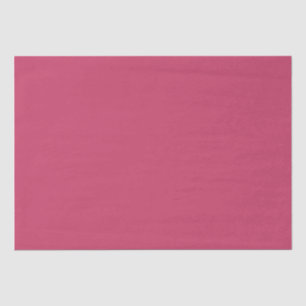 Vibrant Rose Deep Pink Solid Colour #ca3f67 Tissue Paper