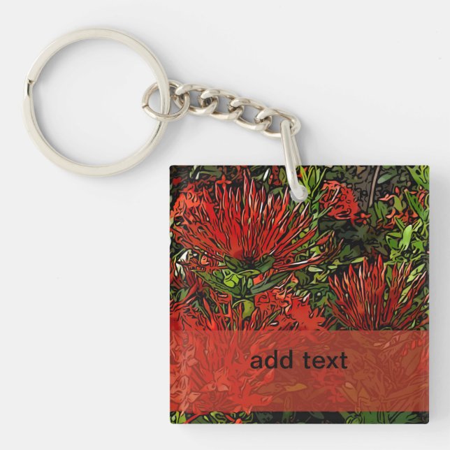 Vibrant Rouge Orange Firebush (Devant)