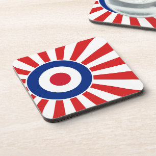 Vibrant Roundel Mods JAPAN Target Scooter Coaster