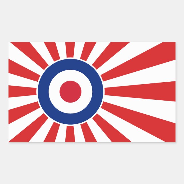 Vibrant Roundel Mods JAPAN Target Scooter Sticker (Front)