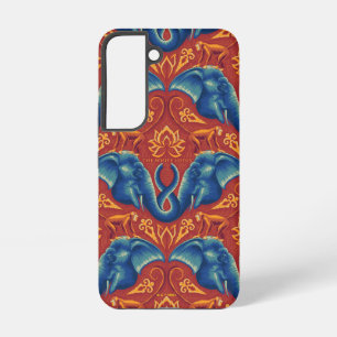 Vibrant Safari Tapestry Pattern - The White Lotus Samsung Galaxy Case