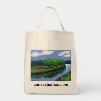 "Vibrant Serenity" Tote Bag from Canvas Justice