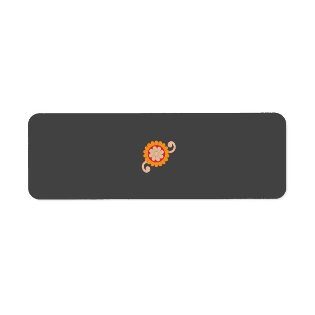 Vibrant Signature Return Address Labels (Front)