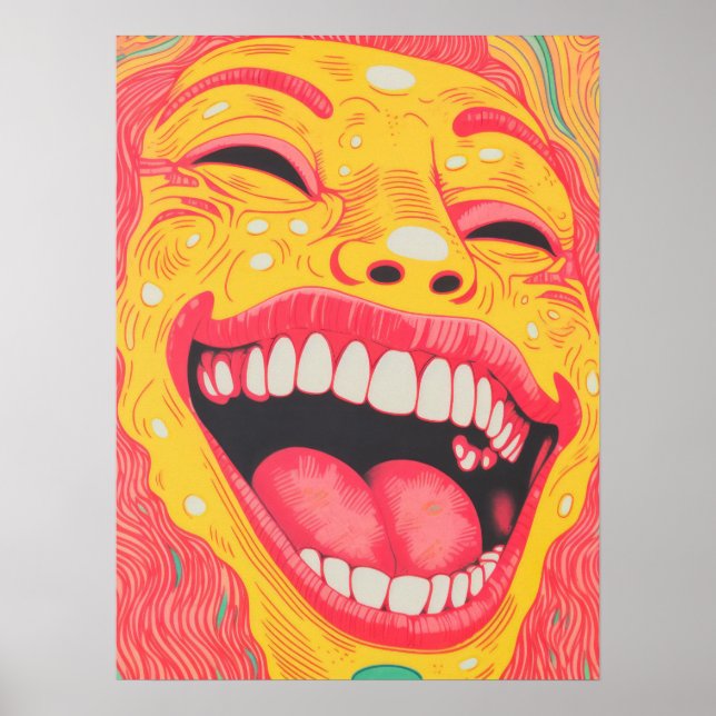 Vibrant Smile Poster (Front)