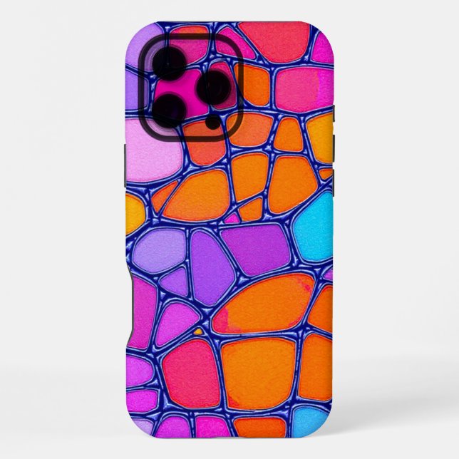 Vibrant Spectrum  iPhone Case (Back)